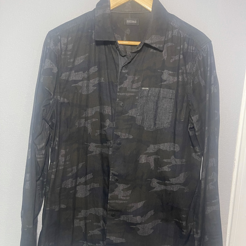 Buffalo David Bitton L snap button shirt